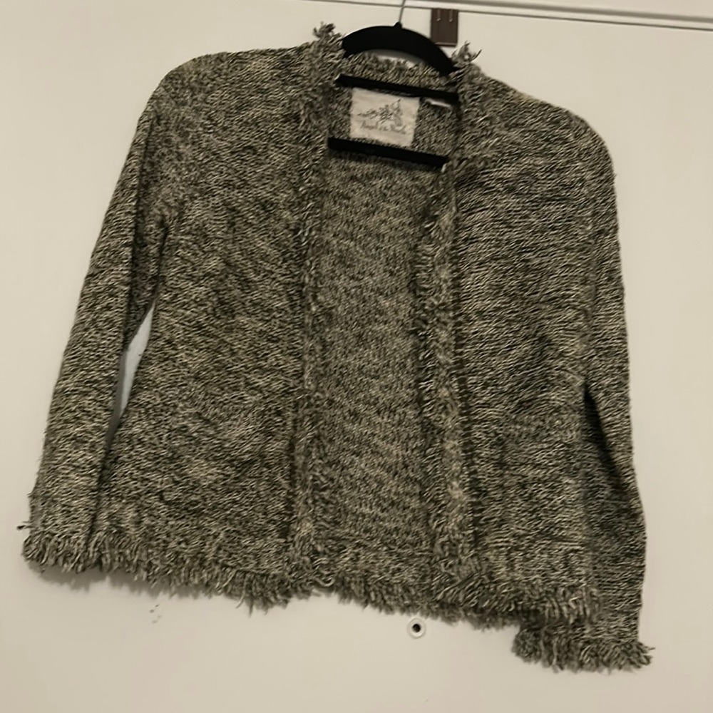 Anthropologie Women’s Angel of the North Sweater Cardigan - Size Medium, Green